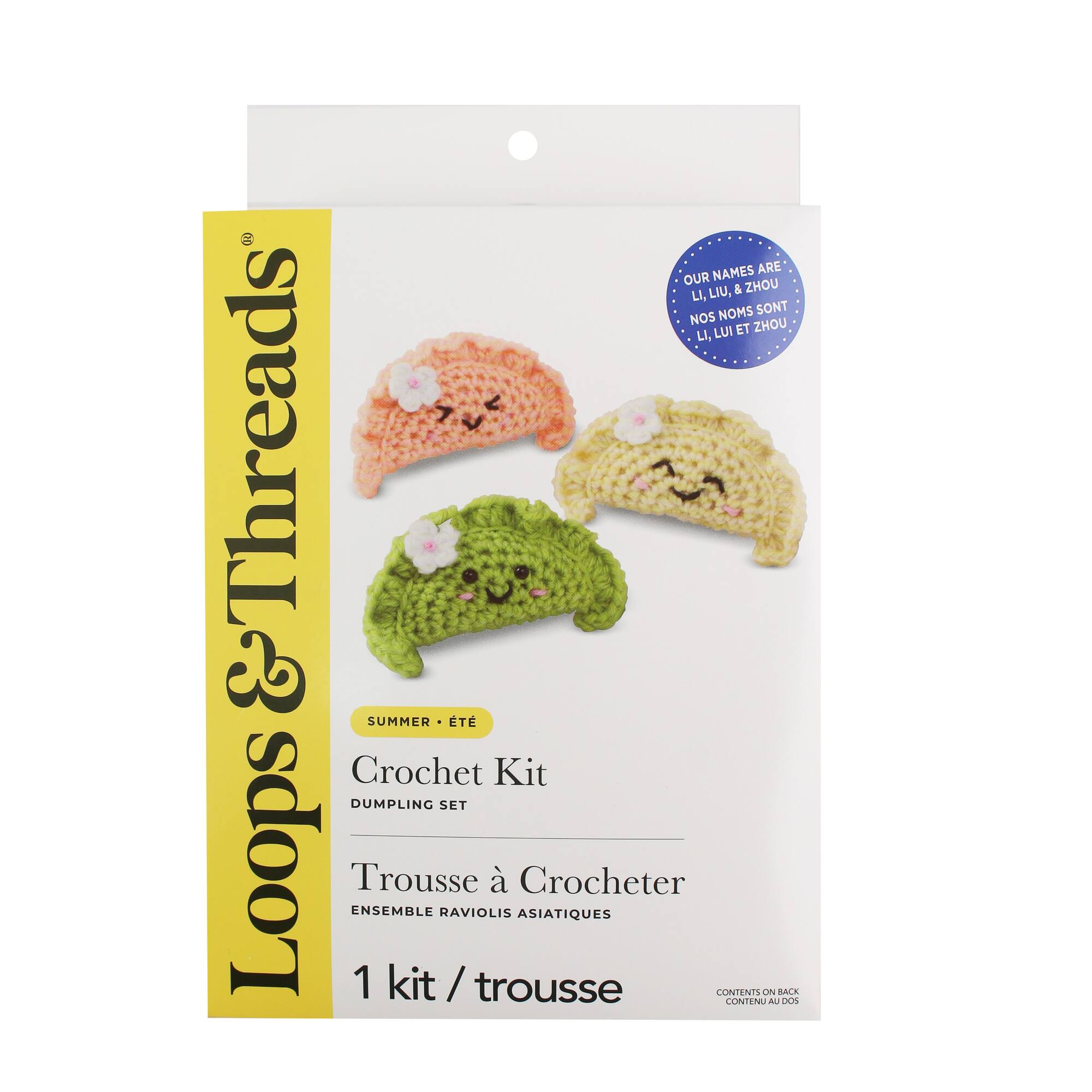 Summer Dumpling Set Crochet Kit by Loops & Threads®